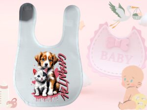 "Baberos Personalizados Sublimados para Bebés"
