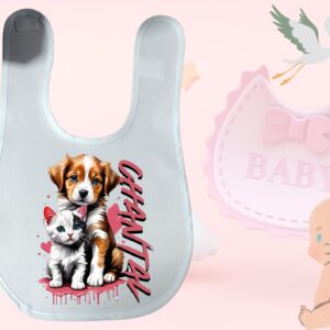 "Baberos Personalizados Sublimados para Bebés"