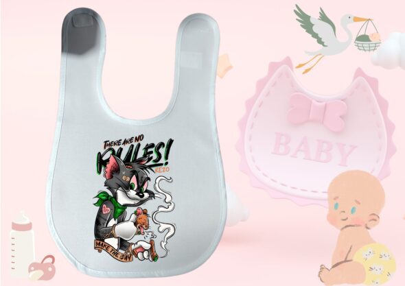 "Baberos Personalizados Sublimados para Bebés" - Imagen 6