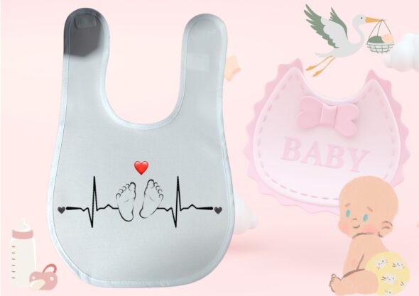 "Baberos Personalizados Sublimados para Bebés" - Imagen 13