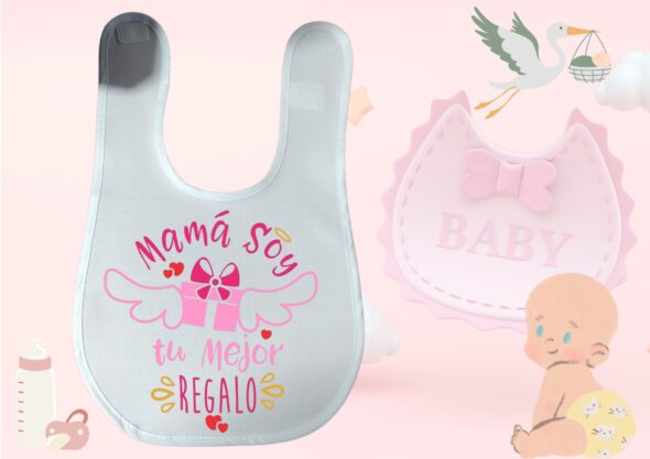 "Baberos Personalizados Sublimados para Bebés" - Imagen 15