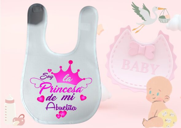 "Baberos Personalizados Sublimados para Bebés" - Imagen 24