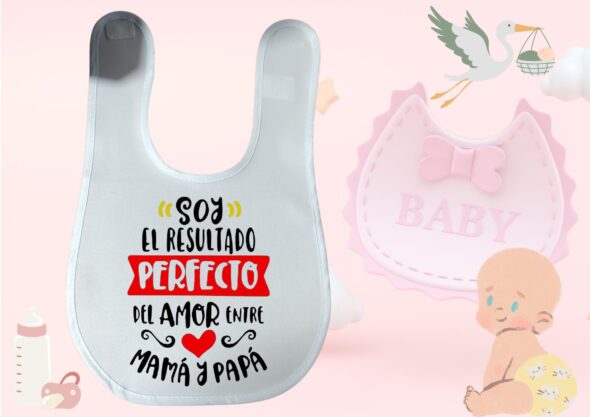 "Baberos Personalizados Sublimados para Bebés" - Imagen 23