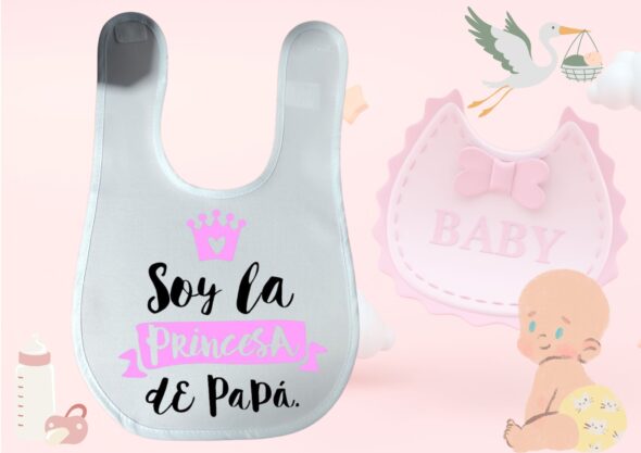 "Baberos Personalizados Sublimados para Bebés" - Imagen 31