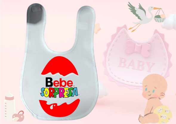 "Baberos Personalizados Sublimados para Bebés" - Imagen 28