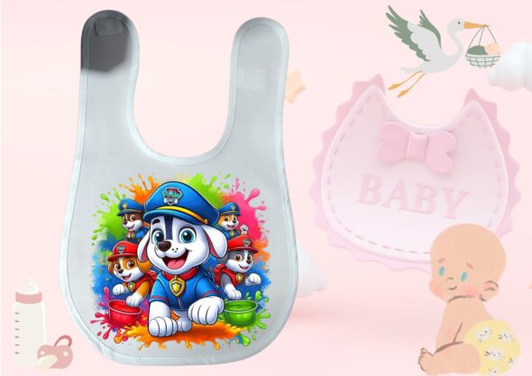 "Baberos Personalizados Sublimados para Bebés" - Imagen 29