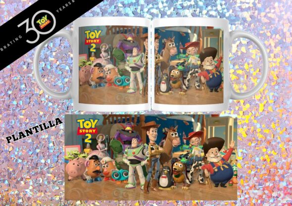 🎉 Tazas Sublimadas Edición Especial – Toy Story 30 Años - Imagen 9