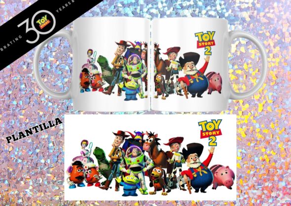 🎉 Tazas Sublimadas Edición Especial – Toy Story 30 Años - Imagen 7