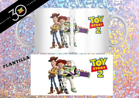 🎉 Tazas Sublimadas Edición Especial – Toy Story 30 Años - Imagen 6