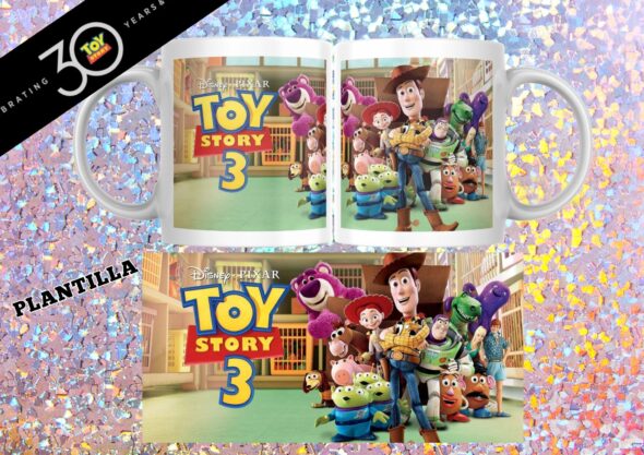 🎉 Tazas Sublimadas Edición Especial – Toy Story 30 Años - Imagen 17