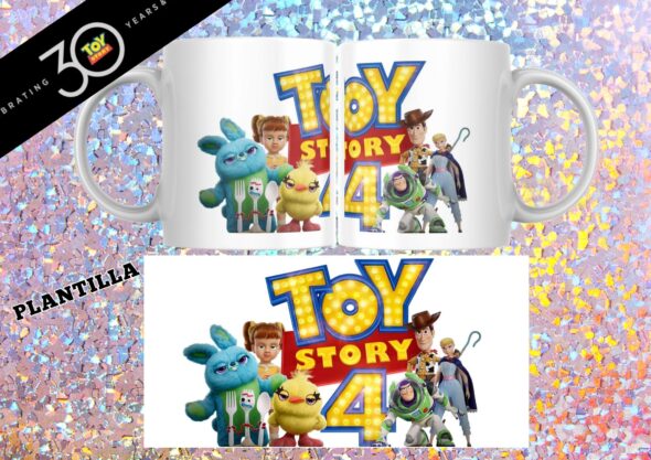 🎉 Tazas Sublimadas Edición Especial – Toy Story 30 Años - Imagen 14