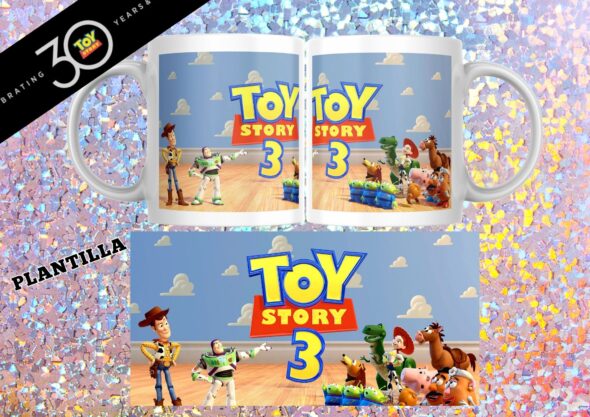 🎉 Tazas Sublimadas Edición Especial – Toy Story 30 Años - Imagen 16
