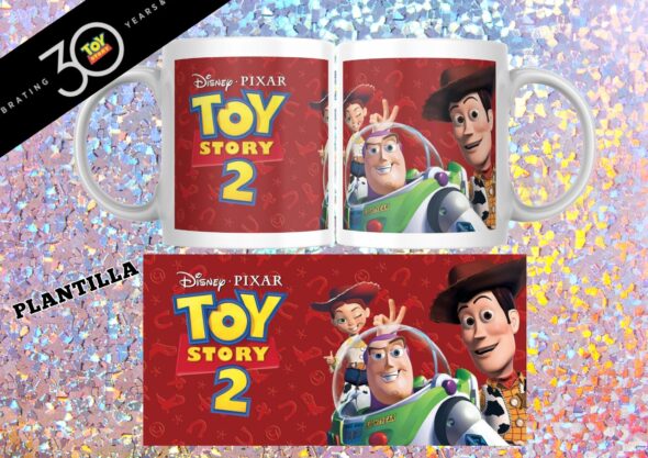🎉 Tazas Sublimadas Edición Especial – Toy Story 30 Años - Imagen 19