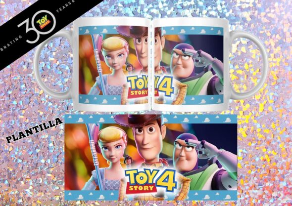 🎉 Tazas Sublimadas Edición Especial – Toy Story 30 Años - Imagen 10