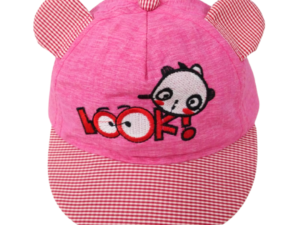 🧢 Gorro infantil LOOK – Panda divertido 🐼✨