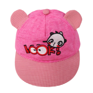 🧢 Gorro infantil LOOK – Panda divertido 🐼✨