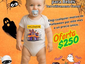 Body Halloween para Bebés 🎃