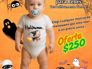 Body Halloween para Bebés🎃