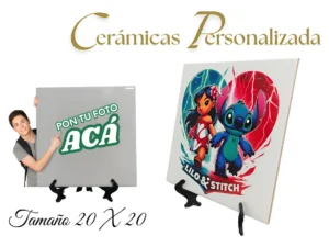 “Cerámicas Personalizadas: Diseños Únicos a tu Estilo” 20 CM X 20 CM