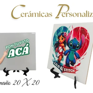 “Cerámicas Personalizadas: Diseños Únicos a tu Estilo” 20 CM X 20 CM