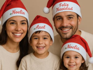 Gorros De Papá Noel Personalizados