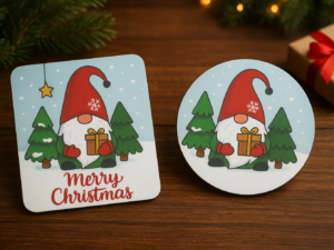 Posavasos Navideños Personalizados
