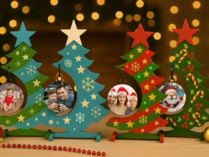 Árbol De Navidad, Personalizado Con Tu Foto Preferida.