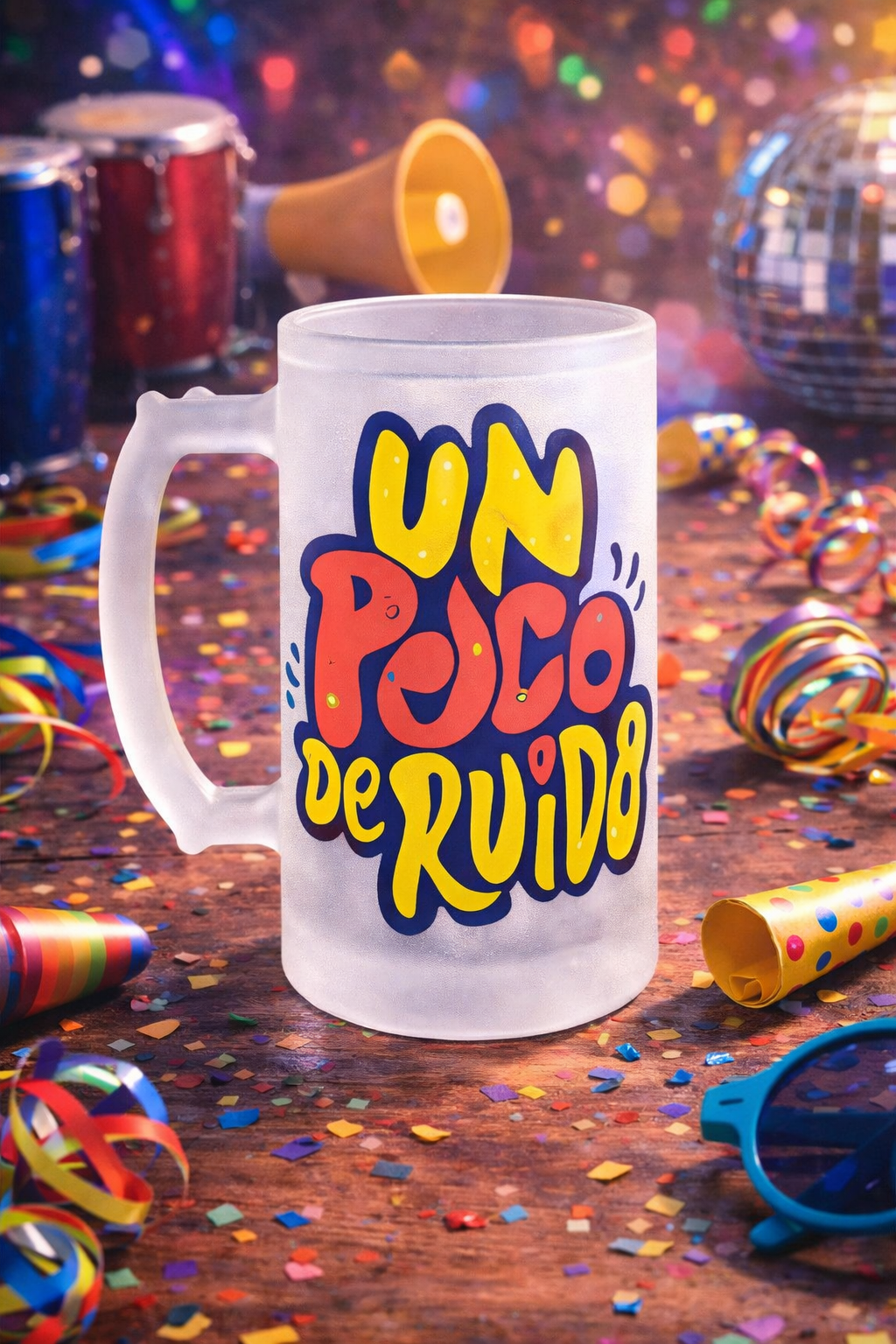 🍺 Jarra de vidrio esmerilado personalizada – 16oz (475cc) - Imagen 13