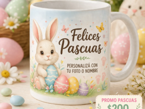 🐰 Tazas de Pascuas Personalizadas 🐣