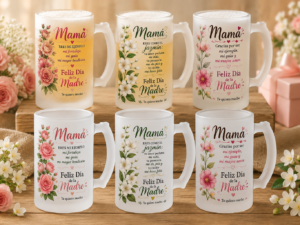 🍺🌸 Jarras Cerveceras para Mamá