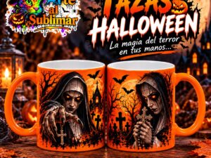 🎃 TAZA HALLOWEEN – EDICIÓN TERROR 💀